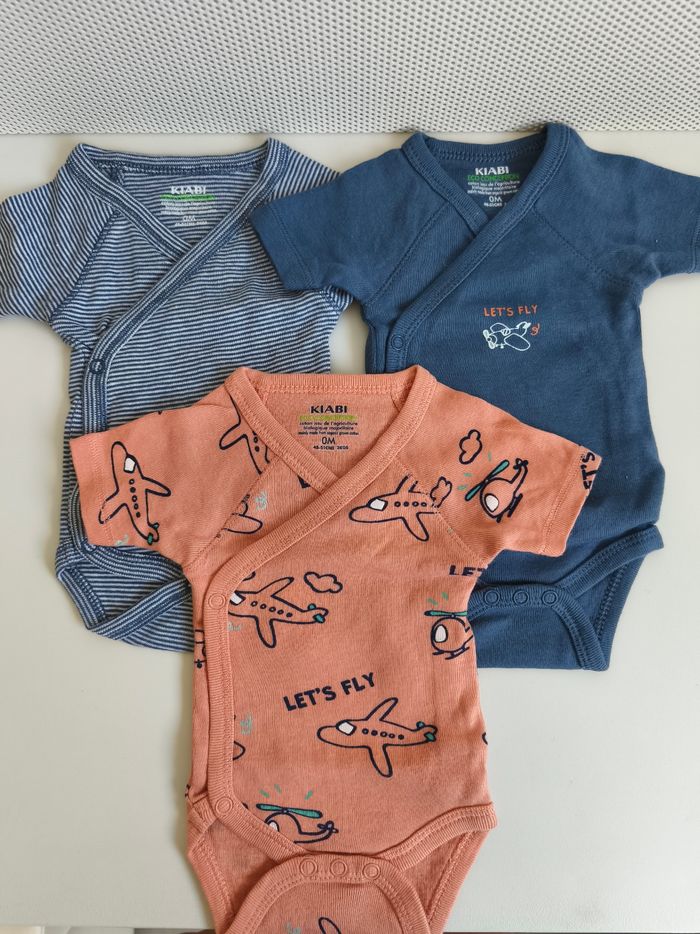 Lot de 3 bodies naissance