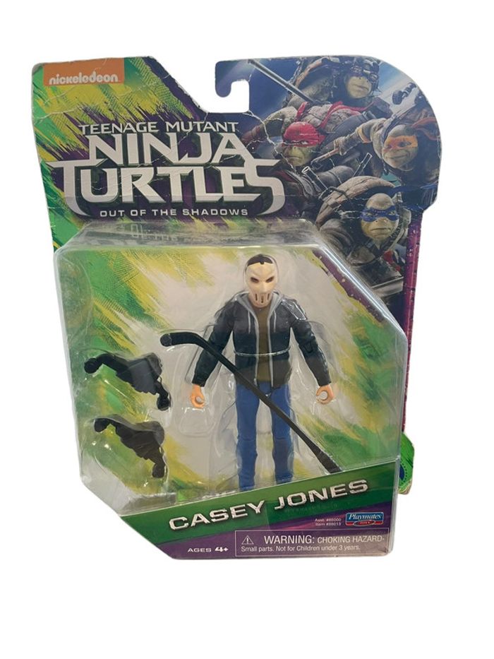 Figurine Teenage Mutant Ninja Turtles Out Of The Shadows Casey Jones Playmates Toys neuf