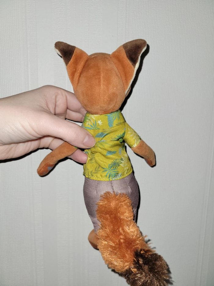 Peluche renard zootopie nick - photo numéro 5