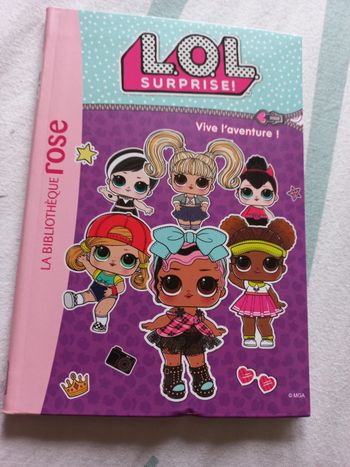 Livre bibliotheque rose L.O.L. surprise lol 6/8 ans tome 13