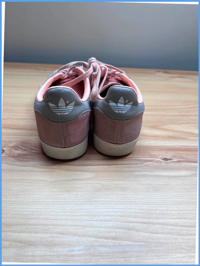 Adidas Gazelle Rose Suède – Pointure 37 1/3 Femme - photo numéro 4