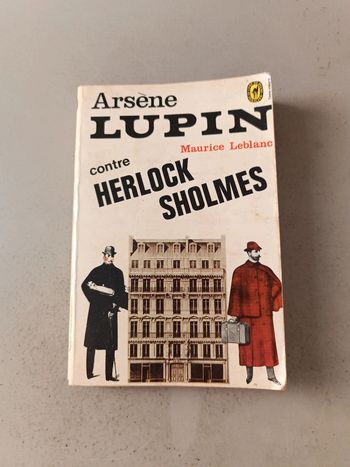 Rare et collector Maurice Leblanc Arsène Lupin contre Herlock Sholmes