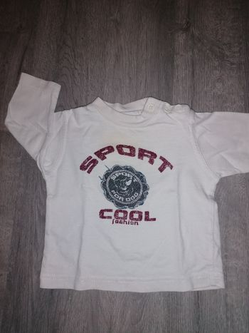 T-shirt manches longues 6 mois