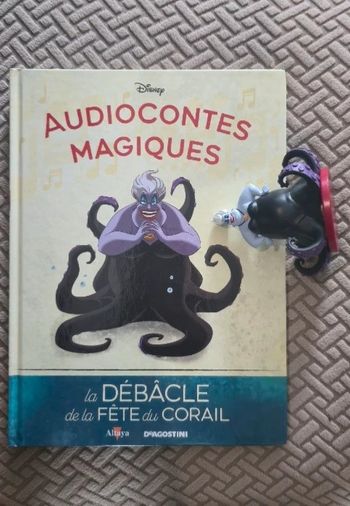 Numéro 140 Livre + figurine édition audiocontes Magiques Altaya édition disney audio compte conte