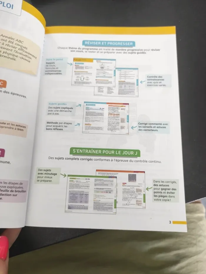 Livre annales Bac Physique chimie terminale - photo numéro 2