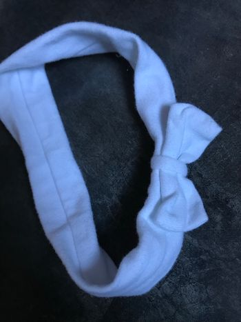 Bandeau bébé blanc