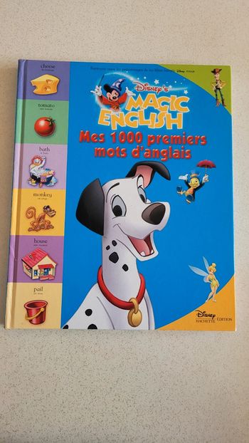 Livre "Mes 1000 premiers mots d'anglais" de Disney NEUF 📚