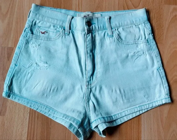 Short jeans effet délavé Hollister w27