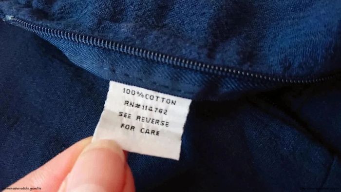 Combi short bleue marine taille 36 by Peter Jensen 100% coton - photo numéro 8