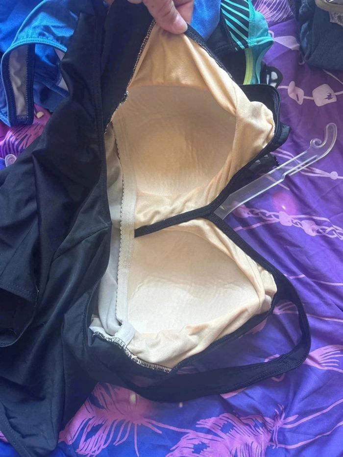 Maillot de bain 1 pièce taille 52 marque lagon bleu neuf • - photo numéro 4