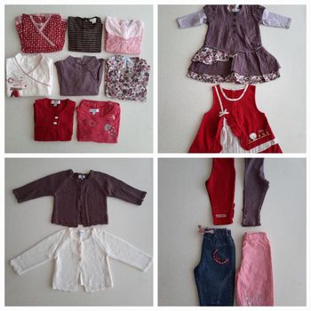 Lot vêtements bébé 9 mois
