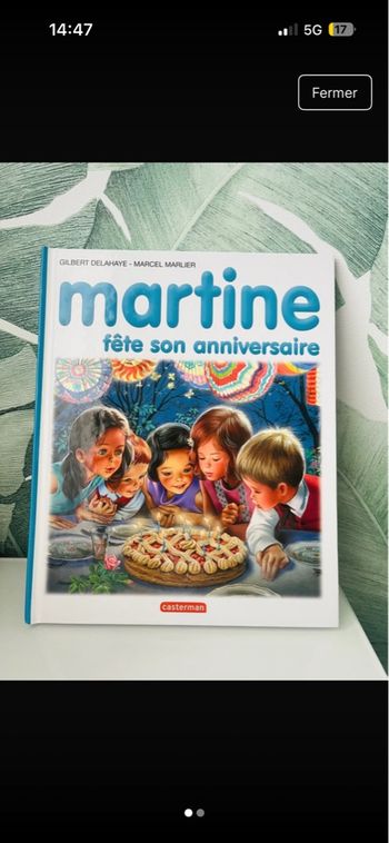 Livre Martine 