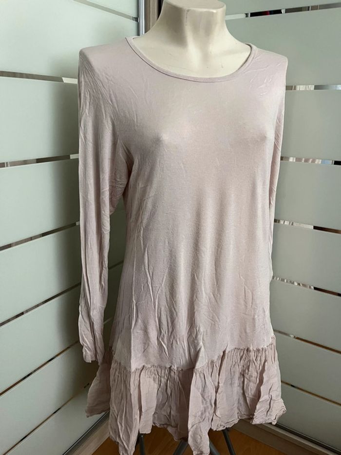 Tunique rose pale taille unique - photo numéro 5