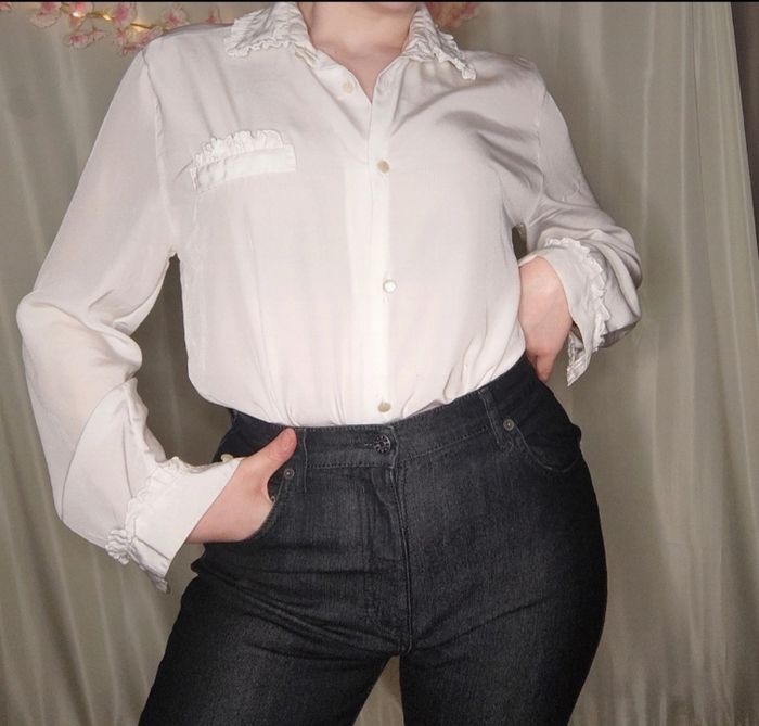 Jean taille haute gris - photo numéro 3