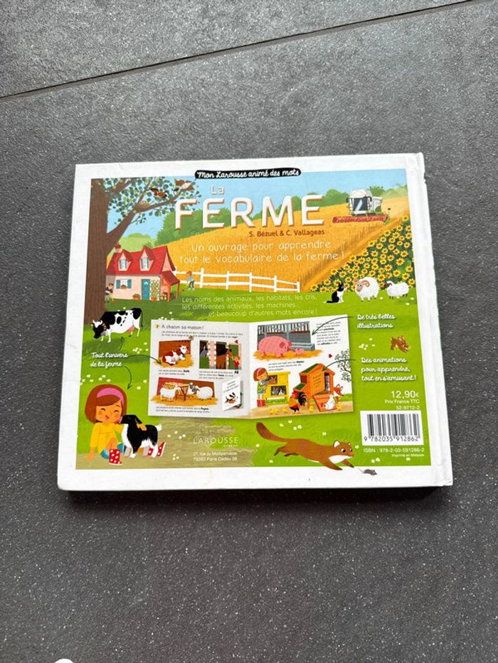 Mon Larousse animé des mots La ferme - photo numéro 2