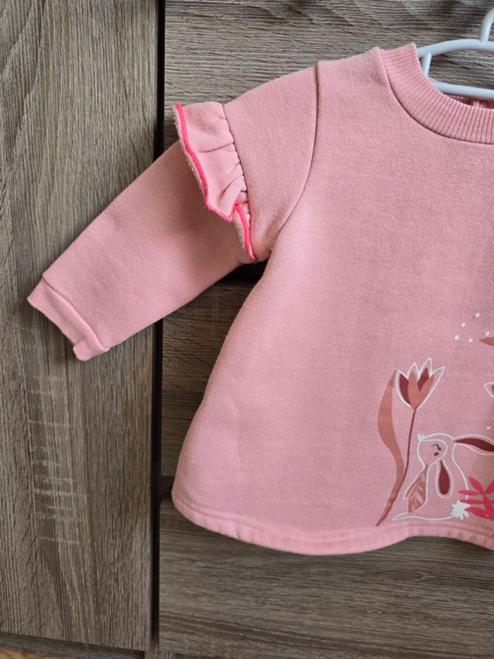 Vêtement Bébé Fille - Pull + Legging - Petit béguin - 12 mois / 80 cm - photo numéro 3