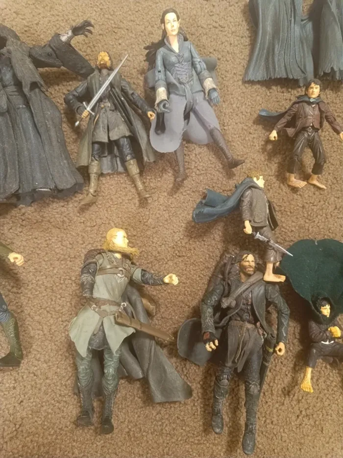 Lot figurines seigneur des anneaux - photo numéro 4