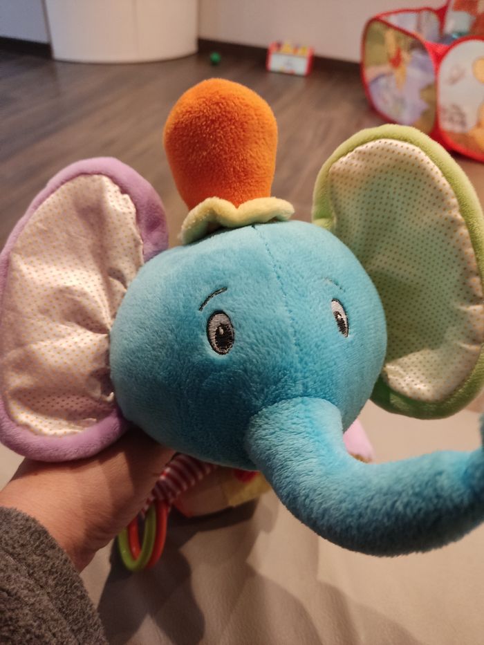 Éléphant multiactivités Doudou et compagnie - photo numéro 2