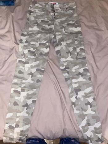 Jean militaire poche