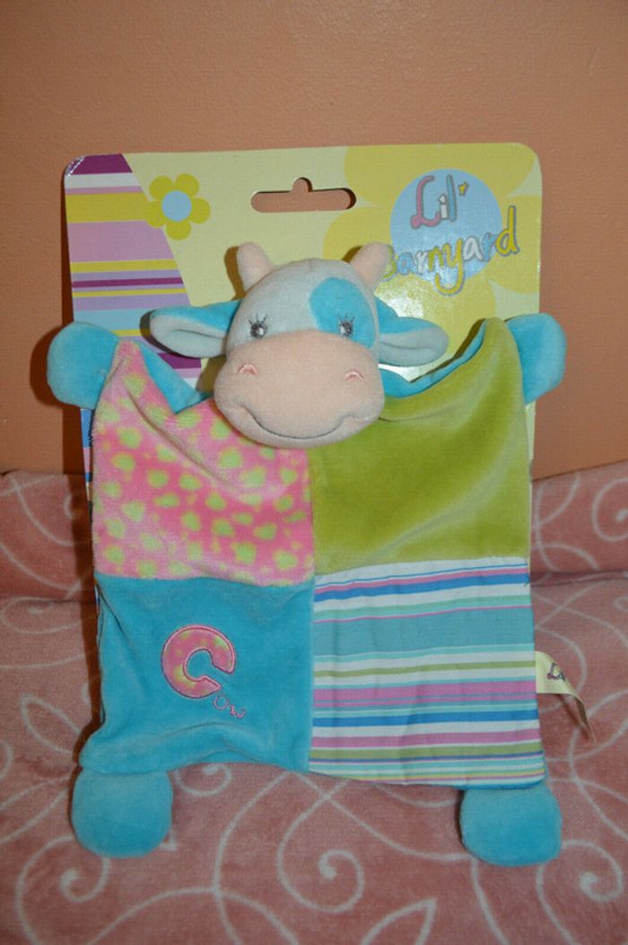 Doudou vache neuf Lil Barnyard