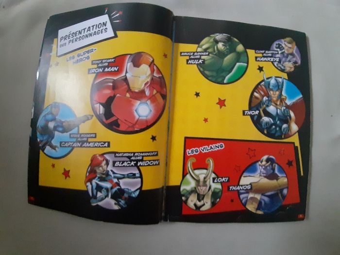 livre enfant - Avengers - De la terre vers l'infini - Marvel - photo numéro 4