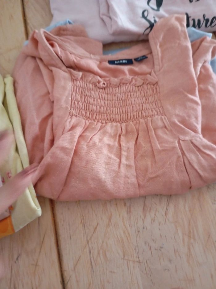 Lot t shirt fille t 5;6 - photo numéro 3