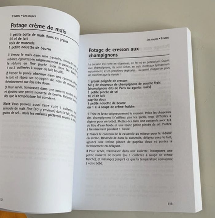 Livre de recettes pour les bébés - photo numéro 4