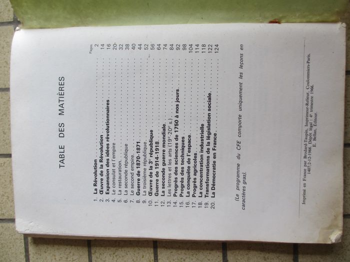 Livre scolaire ancien Mon cahier d’histoire - Tome 2 - photo numéro 3
