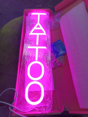 TATTOO Neon Sign Light LED