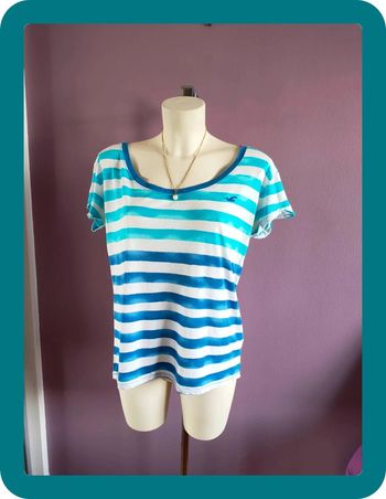 Tee shirt rayé Hollister