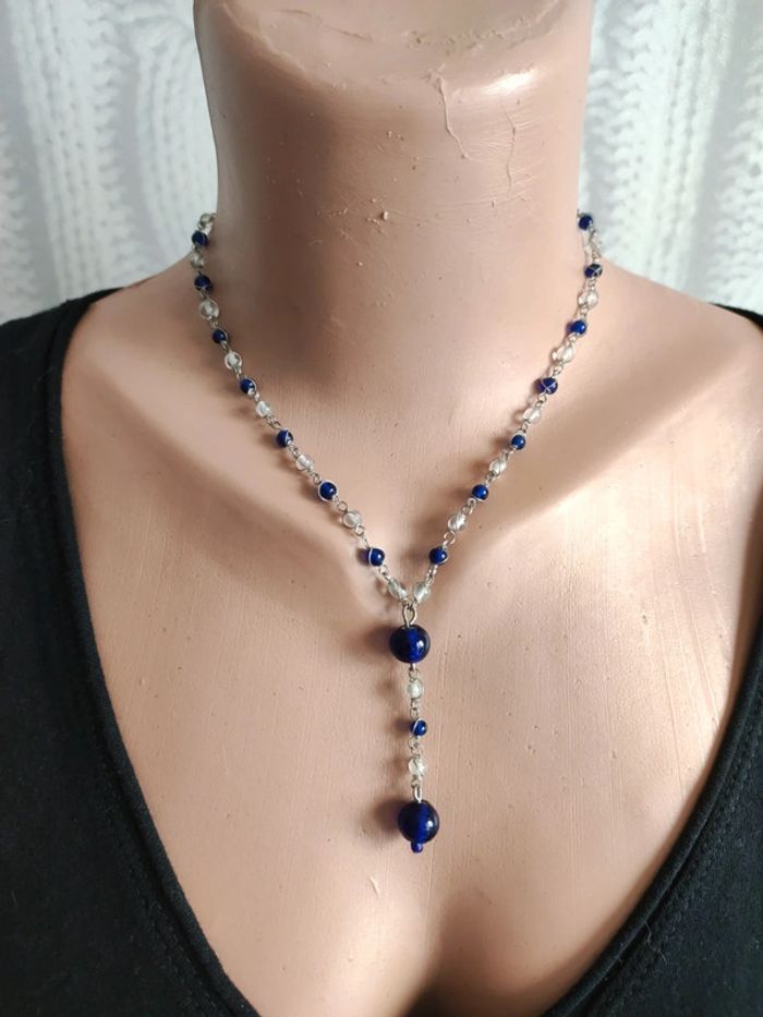 Collier en perles de verre - photo numéro 2