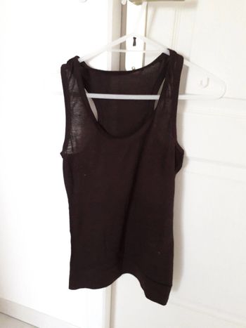 Débardeur marron t 38