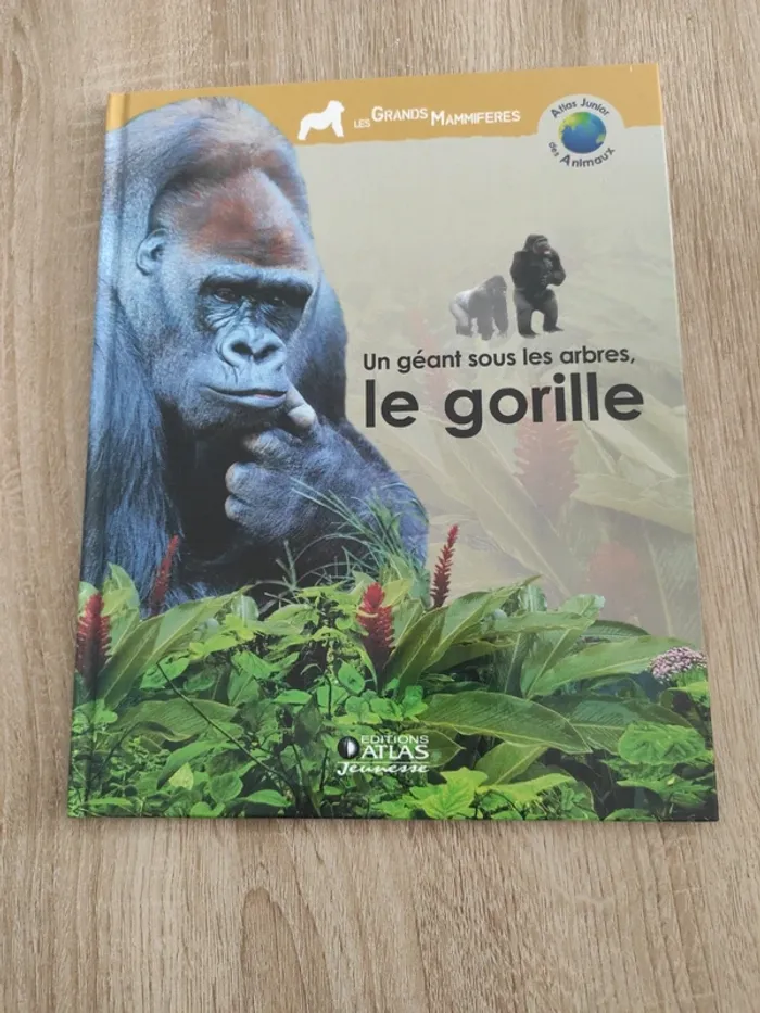 Livre édition atlas le gorille
