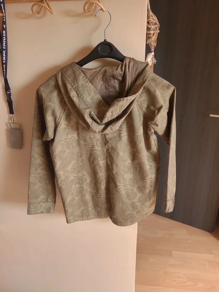 Veste imper kaki neuve 9/10 ans - photo numéro 4