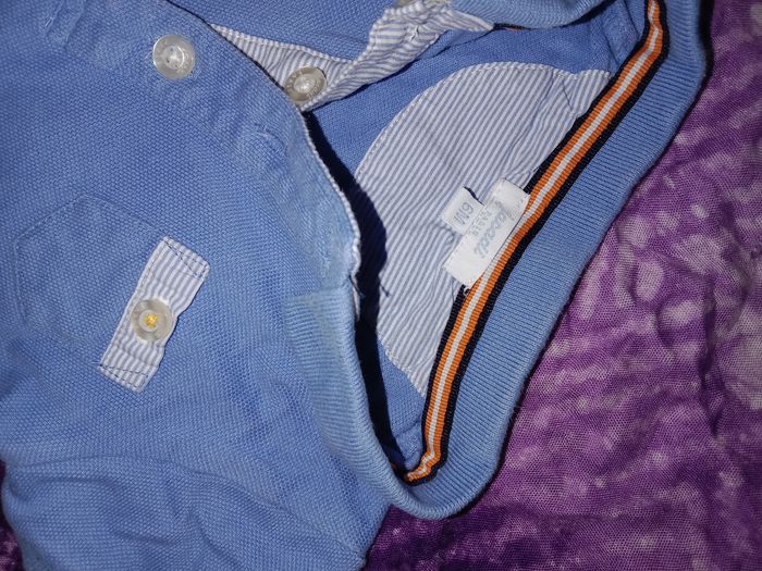 Polo JACADI en très bon état / 6 mois - photo numéro 2