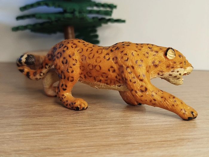 Safari figurine félin panthère Animal de la savane - photo numéro 3