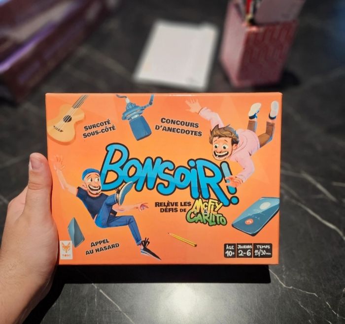 Bonsoir  ! Jeu de société Mcfly et Carlito