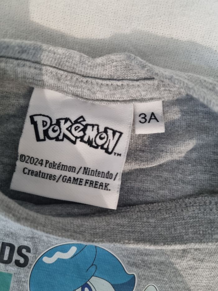 Tshirt manches longues Pokemon 3ans - photo numéro 2