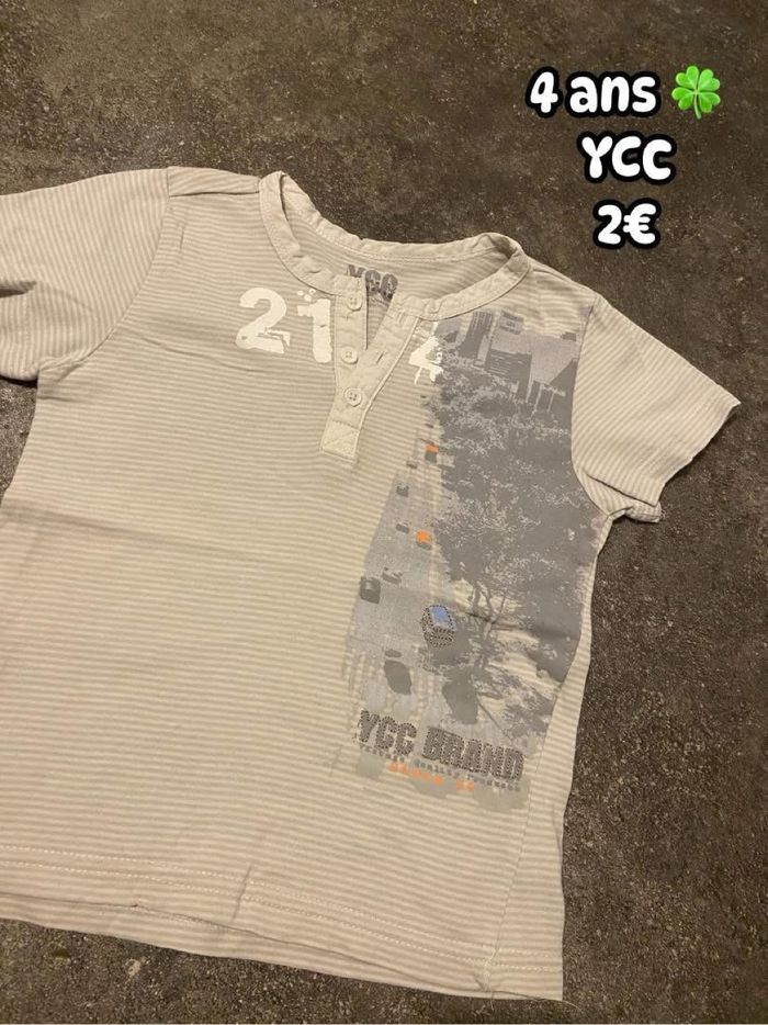 T-shirt 🍀 4 ans 🍀 YCC