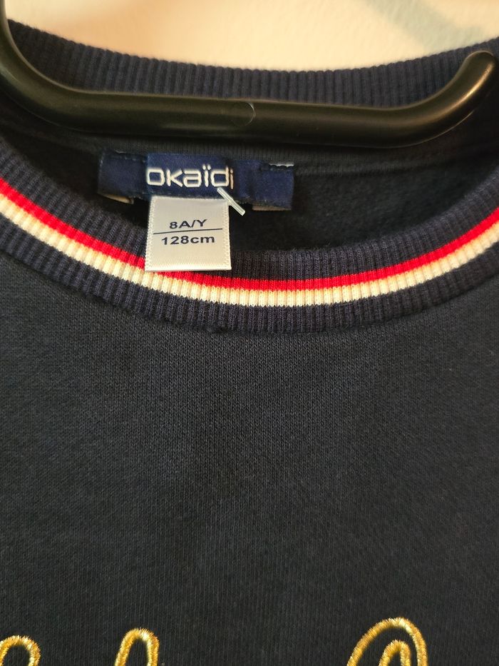 Neuve (non portée)😍🤩 🩷🩷🩷superbe robe sweat 8 ans fille🩷🩷🩷😍🤩 - photo numéro 4