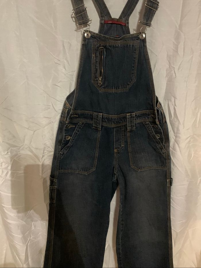 Salopette jean Esprit taille 36 jambes larges régular tres bon état - photo numéro 5