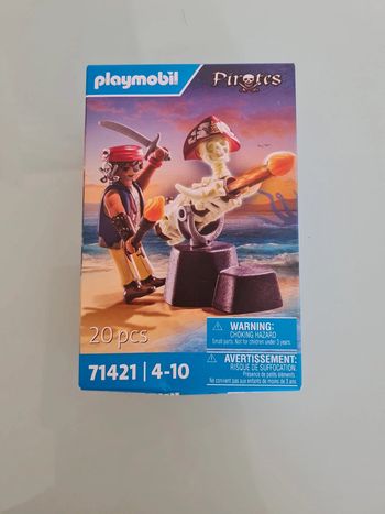 Playmobil 71421 - canonnier des pirates - neuf