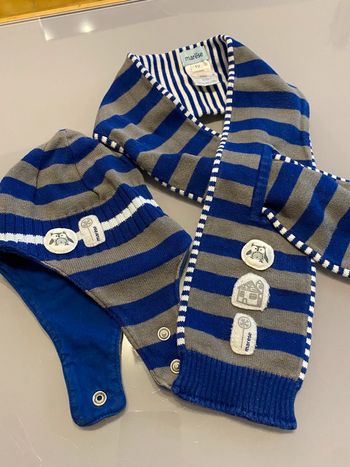 Ensemble bonnet et écharpe