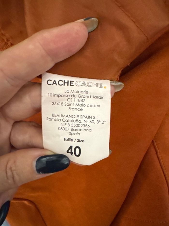 Jupe peau de pêche - photo numéro 5