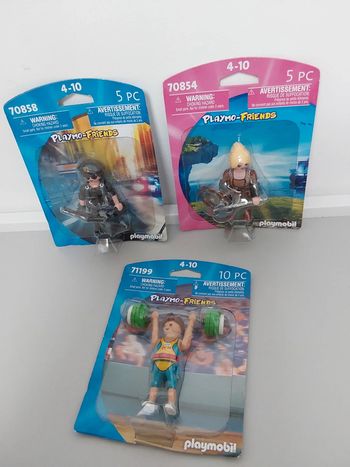 Lot de 3 Playmo-Friends
