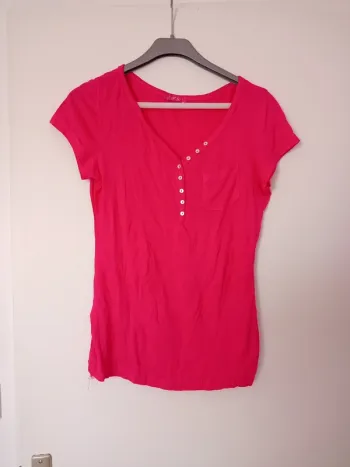 Tee shirt fushia