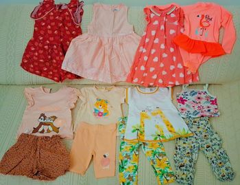 Lot vêtements bébé fille