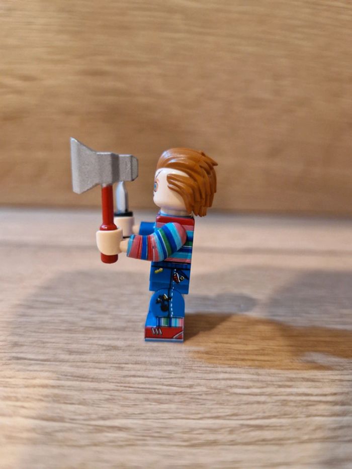 Figurine type lego Chucky - photo numéro 2
