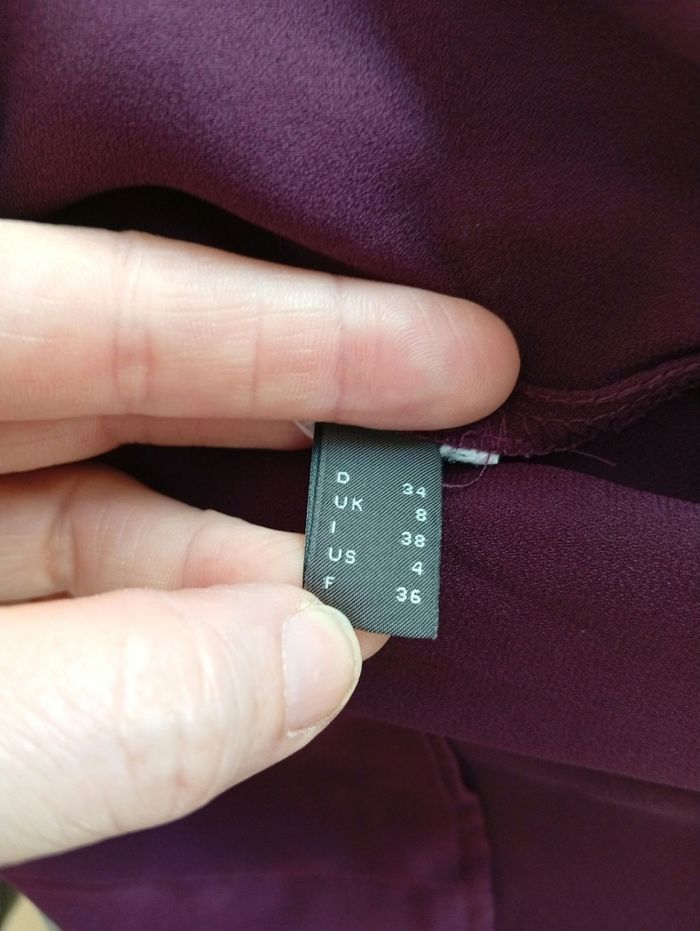 Chemise violette t34/36 Esprit - photo numéro 6