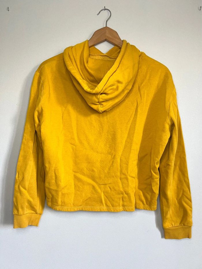 Sweat à capuche Pimkie jaune moutarde - photo numéro 2